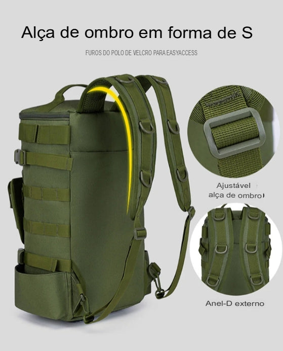 mochila para equipamento de pesca e outros