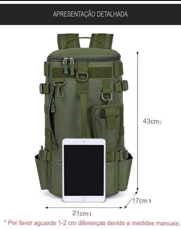 mochila para equipamento de pesca e outros