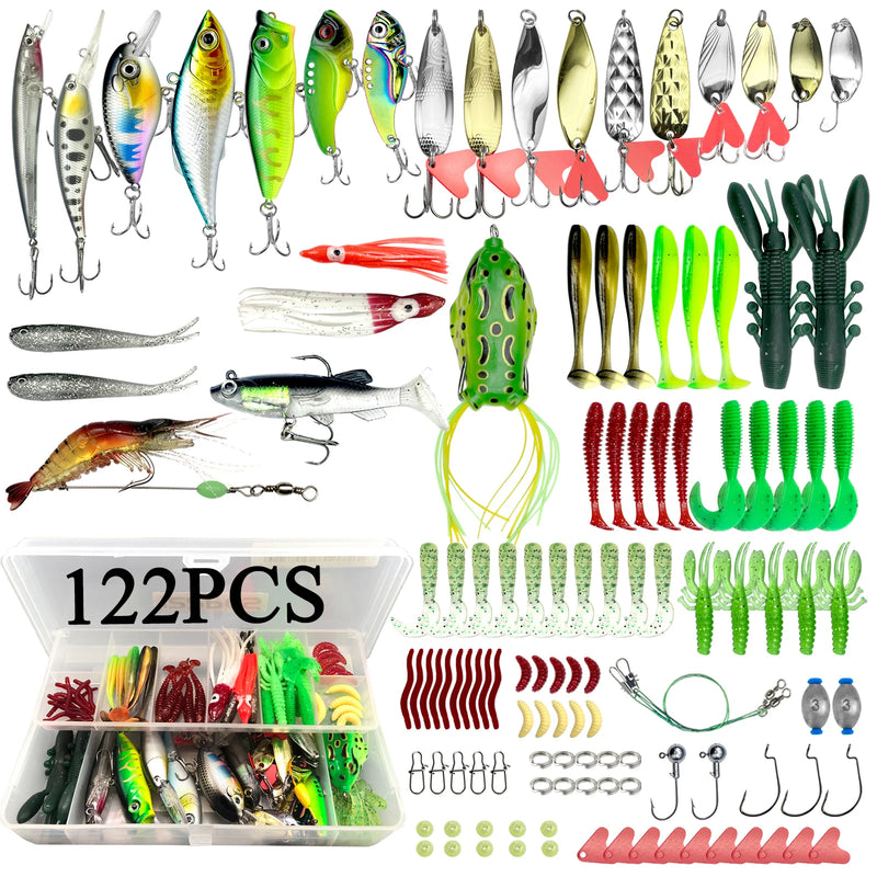Kit de iscas de pesca para equipamento para Acessórios de pesca