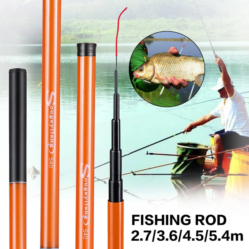 Vara de pesca de carpa Sougayilang