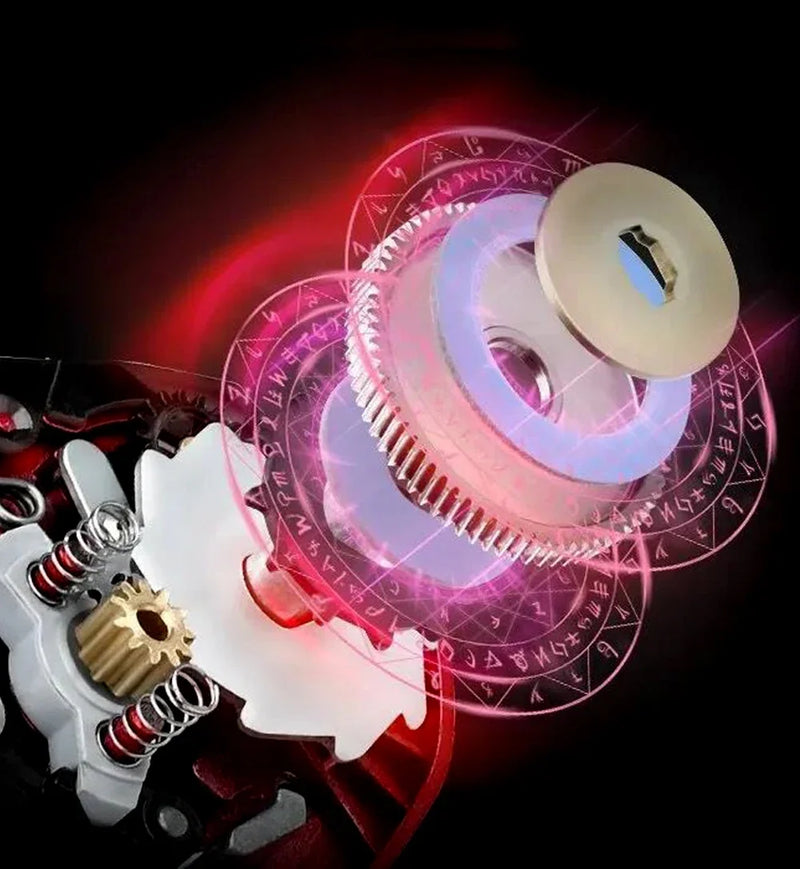 Alta velocidade 7.2: 1 Gear Ratio Baitcasting Carretel de pesca Max Drag 8kg Ultra Light