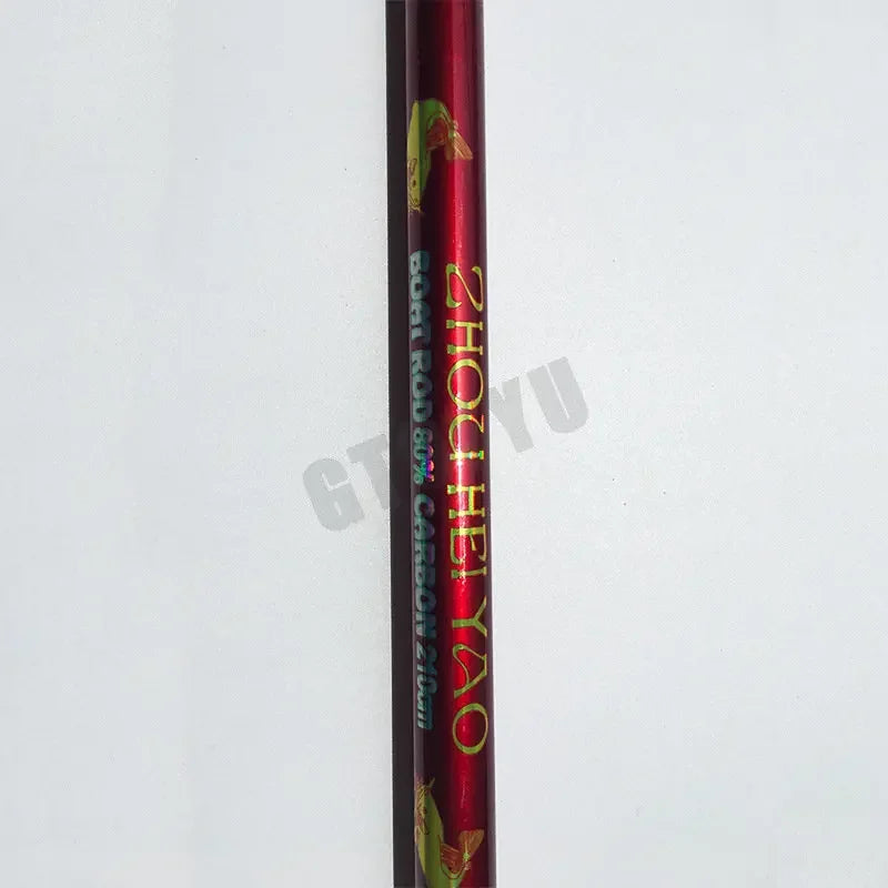 Vara de pesca portátil para barco de pesca Rod Lure Rod Ultralight Hard Carbon Fishing