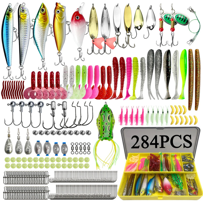 Kit de iscas de pesca para equipamento para Acessórios de pesca