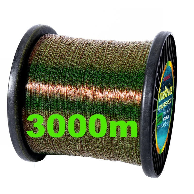 Linha invisível para pesca de 1000M a 3000M