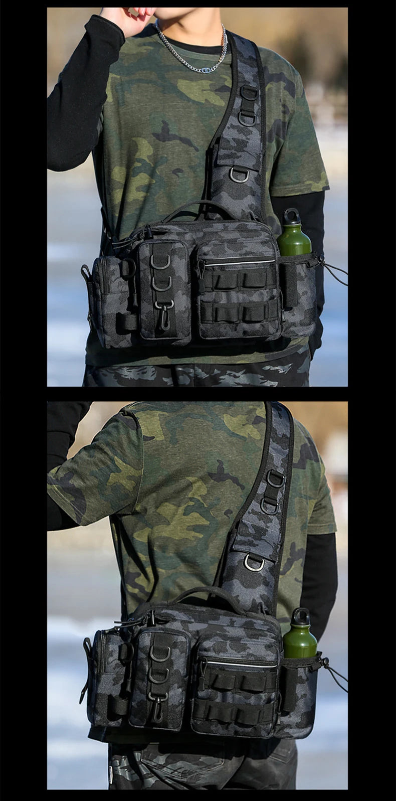 Mochila de equipamento de pesca