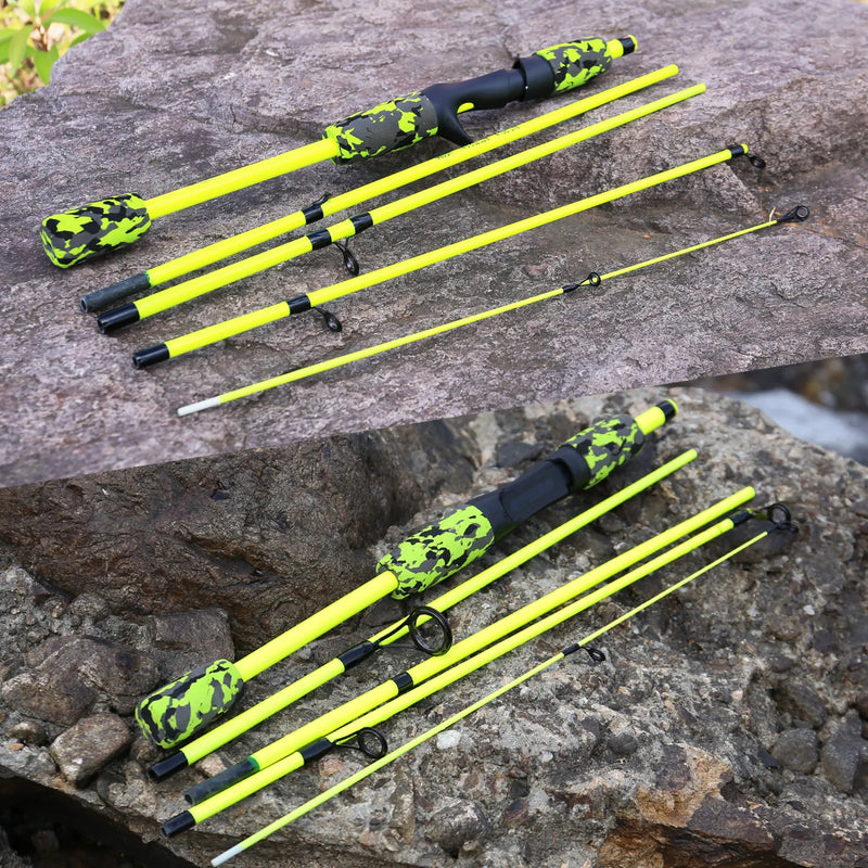 Varas de Pesca Peso Ultraleve Fibra de Carbono