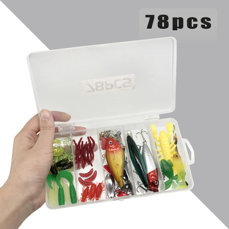 Kit de iscas de pesca para equipamento para Acessórios de pesca