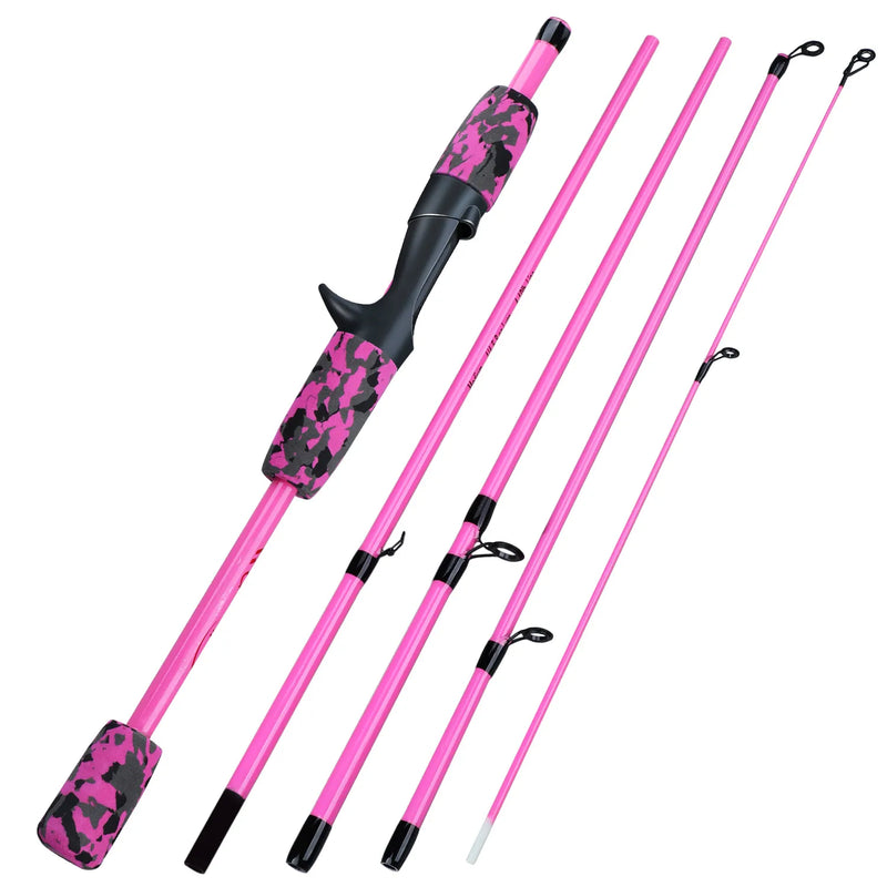 Varas de Pesca Peso Ultraleve Fibra de Carbono