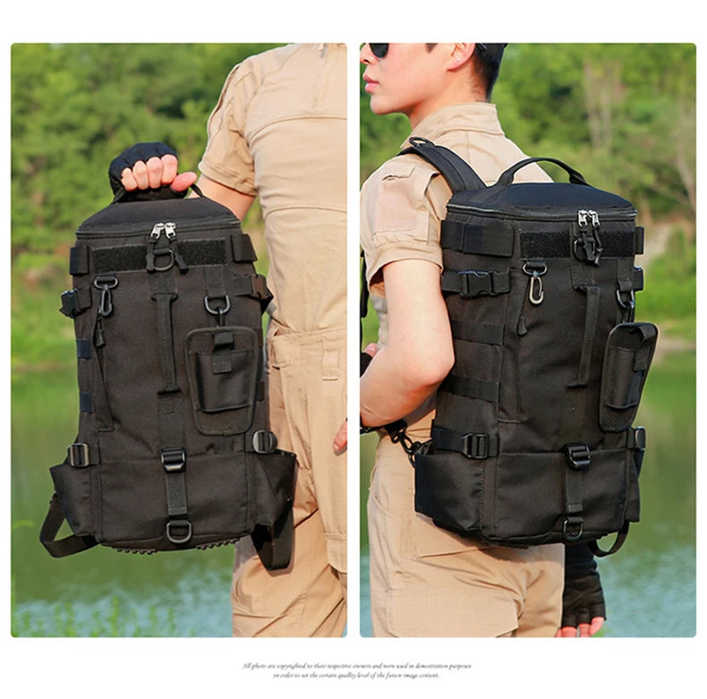 mochila para equipamento de pesca e outros
