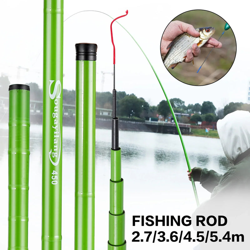 Vara de pesca de carpa Sougayilang