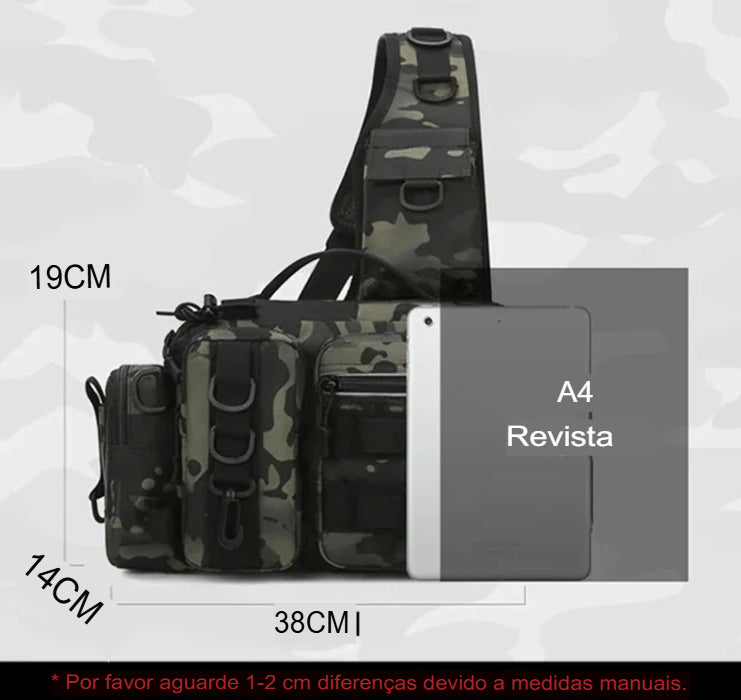 Mochila de equipamento de pesca